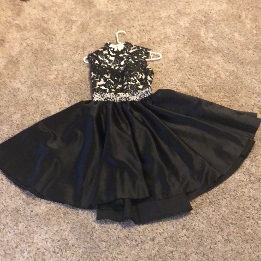 Black homecoming dress